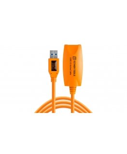 Tether Tools CU3017 USB-kaapeli USB 3.2 Gen 1 (3.1 Gen 1) 5 m USB A Oranssi