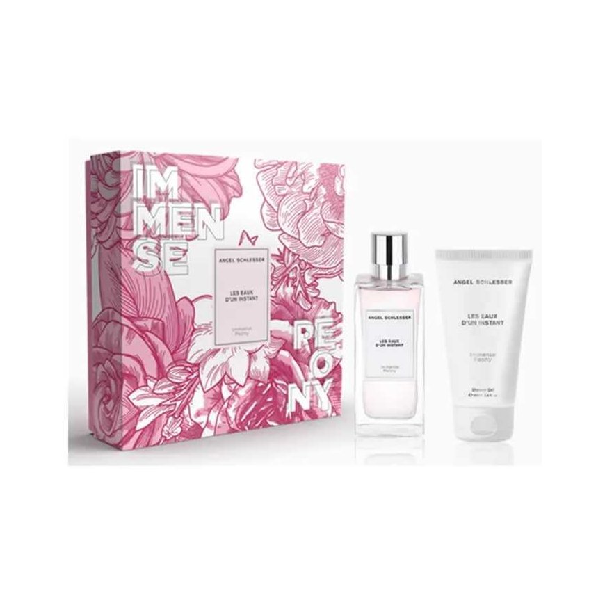Angel Schlesser Les Eaux D'Un Instant Immense Peony Eau De Toilette Purškiklis, 100 ml Set 2 Pieces