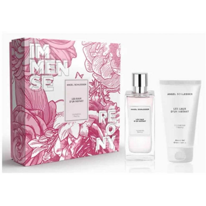 Angel Schlesser Les Eaux D'Un Instant Immense Peony Eau De Toilette Purškiklis, 100 ml Set 2 Pieces – 2