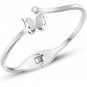 Troli Romantic Butterfly Rannekoru Metalli Perhonen KBS-154-SIL Troli Romantic Butterfly Rannekoru Metalli Perhonen KBS-154-SIL
