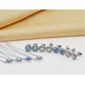 Brilio Silver Charming kullattu opaali korusetti SET225R (korvakorut, kaulakoru) Brilio Silver Charming kullattu opaali korusetti SET225R (korvakorut, kaulakoru)