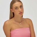 Sagapo Delicate Heart and Daisy Necklace Feelings SFE01 Sagapo Delicate Heart and Daisy Necklace Feelings SFE01