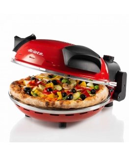 Ariete 0909/10 pitsavalmistaja ja -ahi 1 pitsa(d) 1200 W Must, Punane