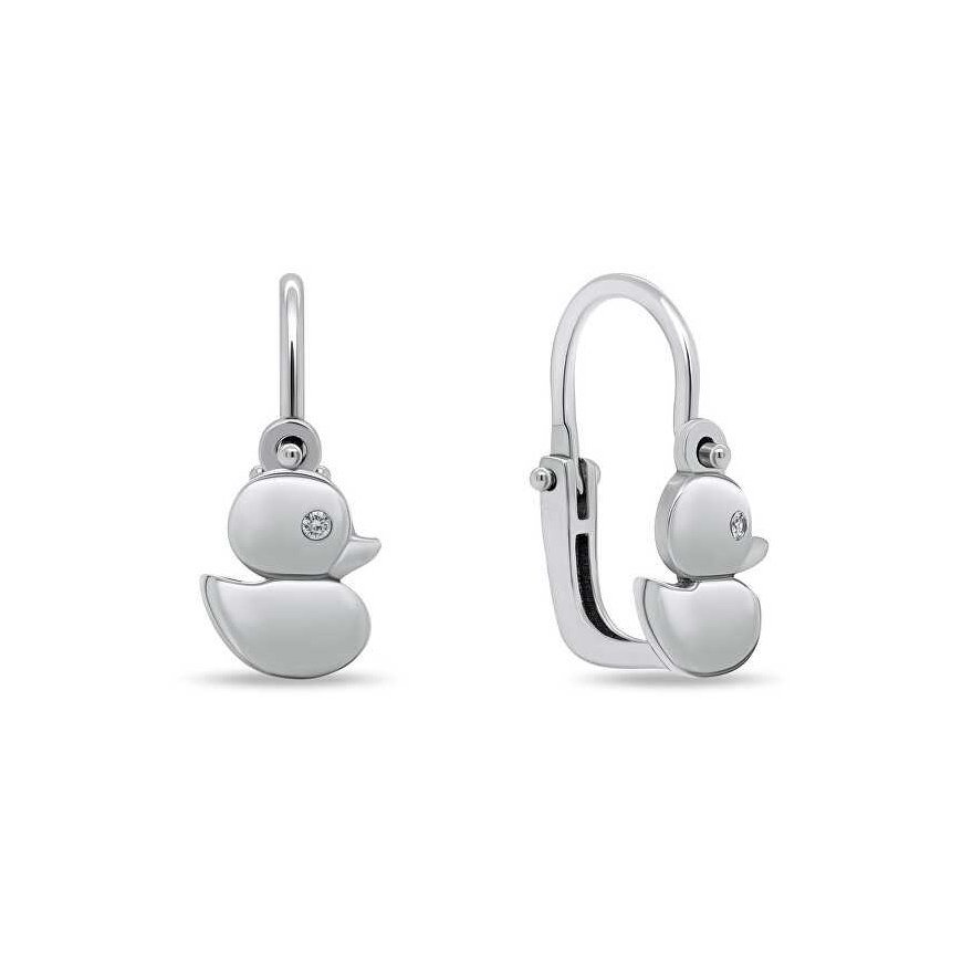 Brilio Silver Brilio Silver Playful silver earrings Ducklings EA186W