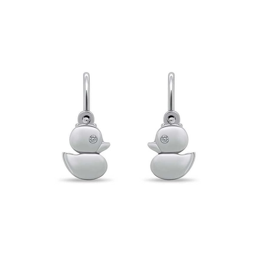 Brilio Silver Brilio Silver Playful silver earrings Ducklings EA186W – 2