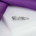 Brilio Silver Brilio Silver Playful silver earrings Ducklings EA186W Brilio Silver Brilio Silver Playful silver earrings Ducklings EA186W