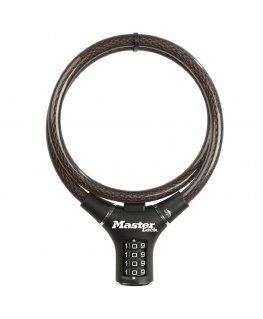 MASTER LOCK 8229EURDPRO kabeļu slēdzene Melns 0,9 m