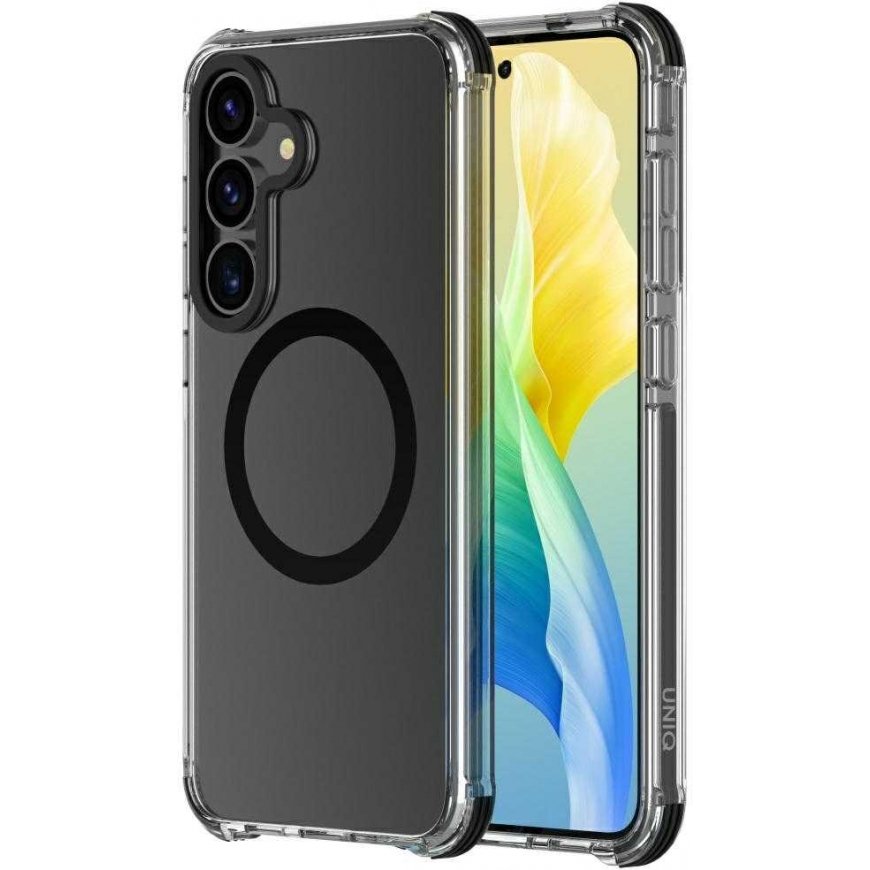 UNIQ Combat Samsung Galaxy S25+ Magclick Charging case for phone black