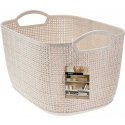 Mondex Plastic storage basket, 35 x 24 x 21.5 cm Mondex Plastic storage basket, 35 x 24 x 21.5 cm