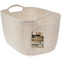 Mondex Plastikinis laikymo krepšelis, 35 x 24 x 21,5 cm Mondex Plastikinis laikymo krepšelis, 35 x 24 x 21,5 cm