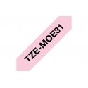 Brother TZEMQE31 label-making tape Black on pink TZe Brother TZEMQE31 label-making tape Black on pink TZe