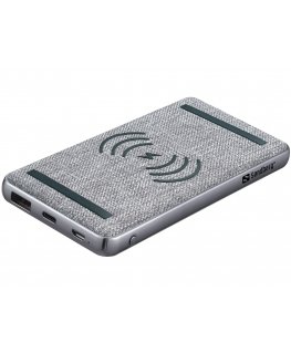 Sandberg 420-61 внешний аккумулятор Литий-полимерная (LiPo) 10000 mAh Беспроводная зарядка Черный, Серый