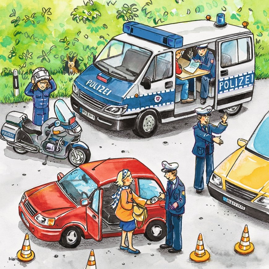 Ravensburger 4005556092215 Jigsaw puzzle 49 pc(s) Professions – 4