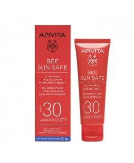 Apivita Bee Sun Safe Hydra Fresh veido gelis Kreminis Spf30 50ml