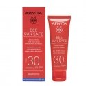 Apivita Bee Sun Safe Hydra Fresh Face Gel Creamy Spf30 50ml Apivita Bee Sun Safe Hydra Fresh Face Gel Creamy Spf30 50ml
