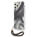 Case Guess GUHCP12MKSMAGR Apple iPhone 12/12 Pro 6.1" gray hardcase Marble Collection