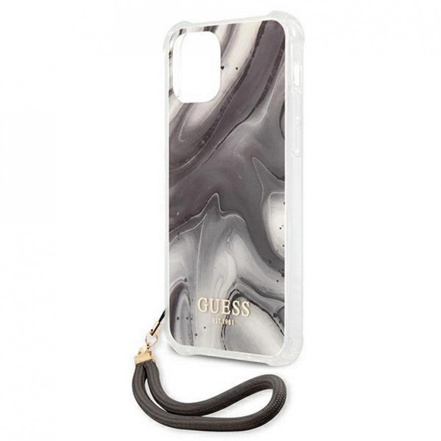 Case Guess GUHCP12MKSMAGR Apple iPhone 12/12 Pro 6.1" gray hardcase Marble Collection – 4