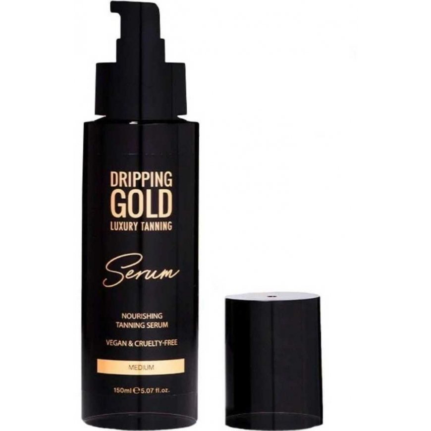 Dripping Gold Self-Tanning Serum Medium (tanning serum) 150 ml – 3