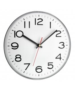 TFA-Dostmann 60.3017 wall/table clock Quartz clock Circle Grey, White