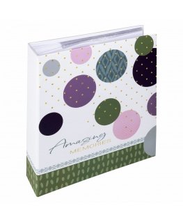 Walther ME-487-A photo album Green 200 sheets 13 x 18 Perfect binding