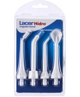 Hammasharjan vaihtopää Lacer Hidro Advanced Oral Irrigator 4 kpl