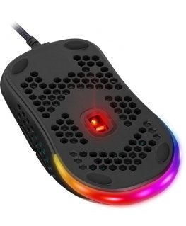 Defender SHEPARD GM-620L kompiuterio pelė Žaidimams Dešinės rankos USB A tipo Optinis 12800 DPI