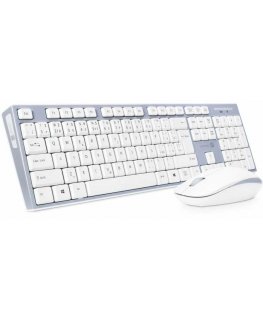 Connect IT CKM-7510-CS COMBO Belaidė klaviatūra and pelė set, baltas