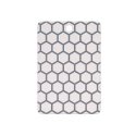 Resto Kitchenware 95401 kitchen cutting board Rectangular Plastic Grey, White