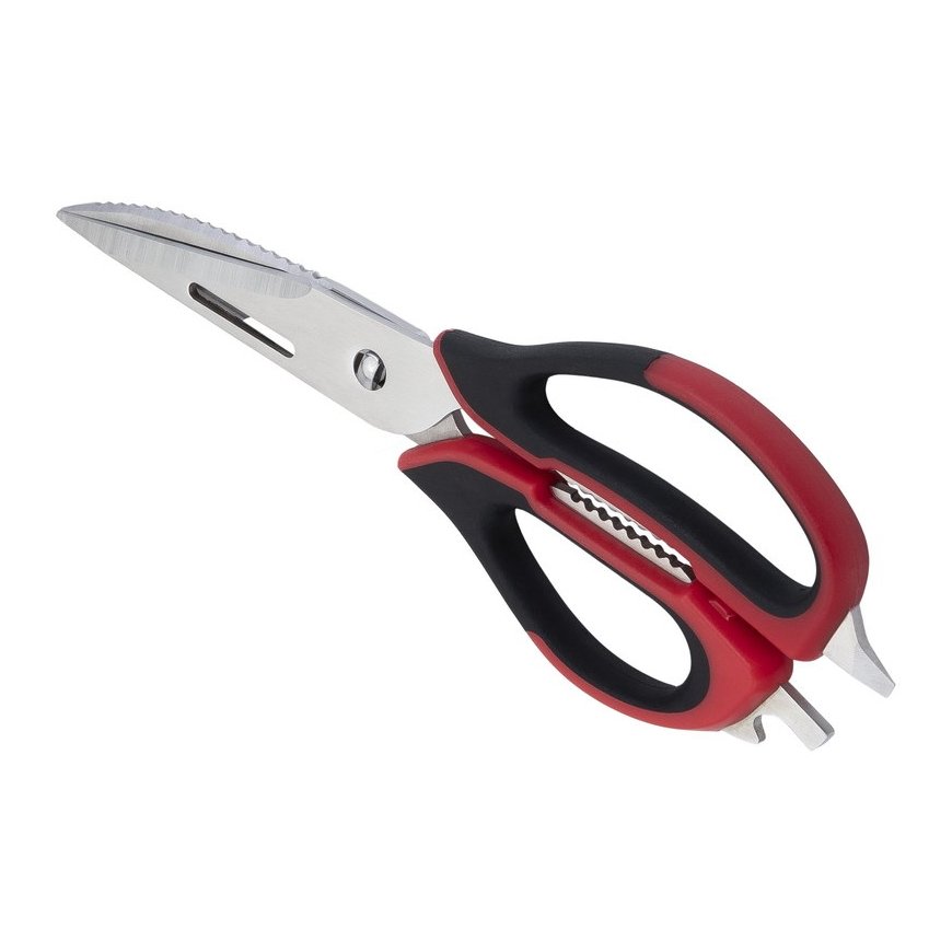 Resto Kitchenware 95325 kitchen scissors 230 mm Black, Red Universal – 2