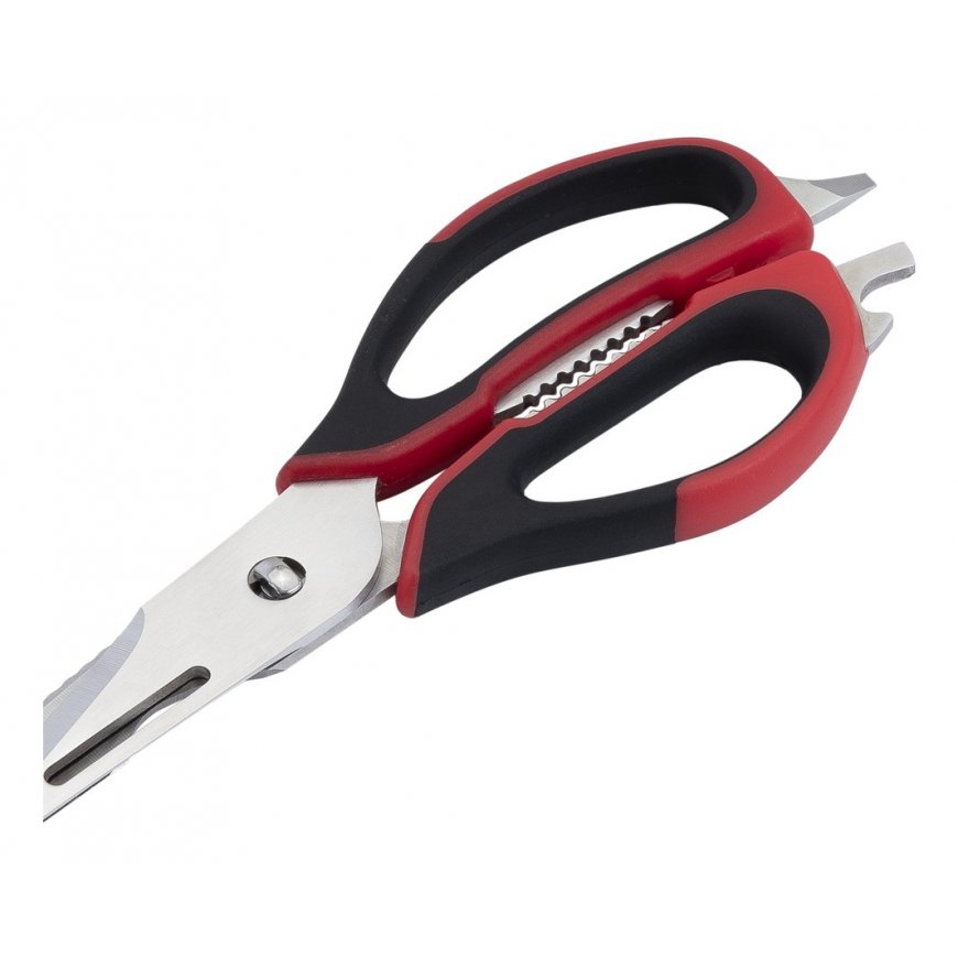 Resto Kitchenware 95325 virtuvinės žirklės 230 mm Juoda, Raudona Universalus – 3