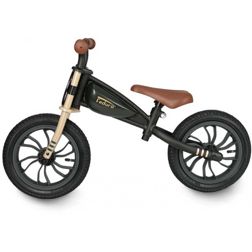 Qplay Balansinis dviratukas Feduro Juodas-Golden – 2