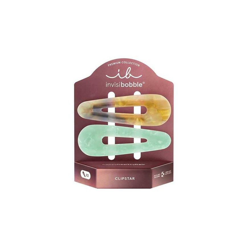 Invisibobble Clipstar Premium Rainbow Carousel 2 pcs hair styling device