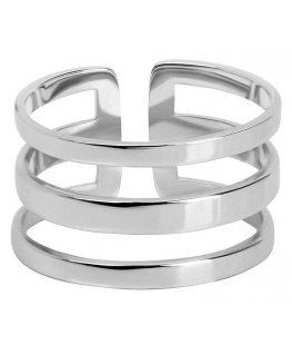 Troli Stylish triple ring made of steel