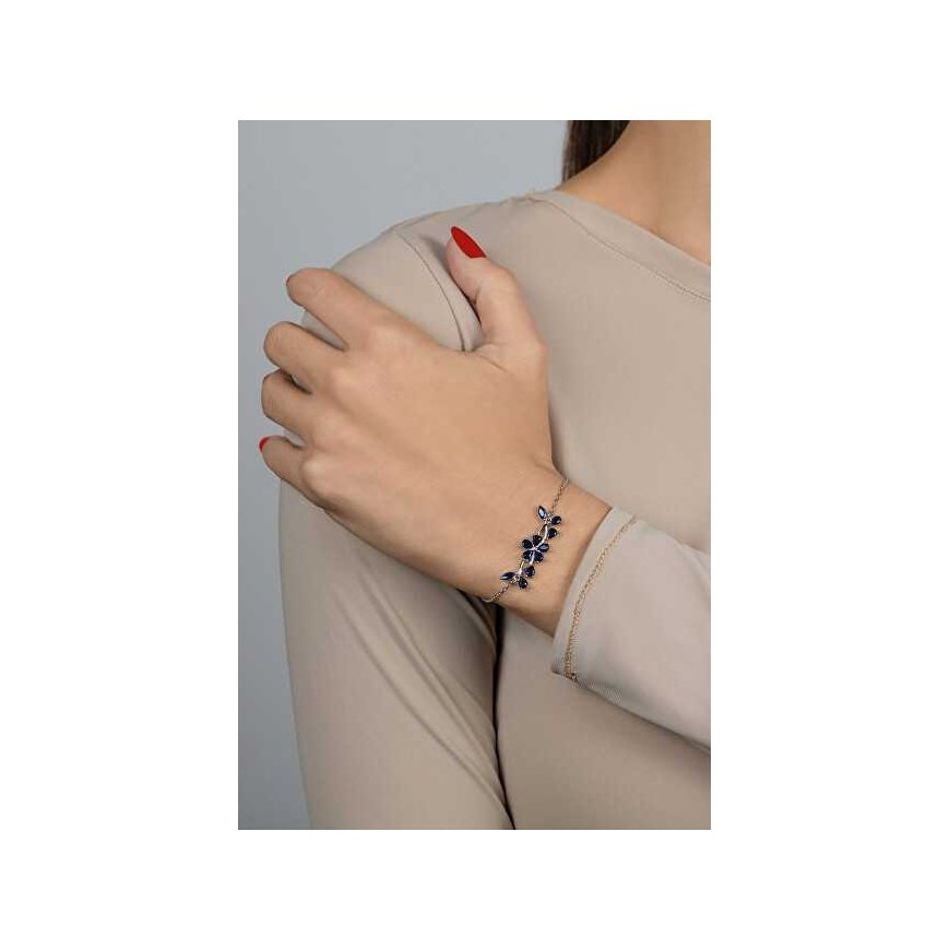 Brilio Silver Brilio Silver Beautiful silver bracelet with zircons BRC75WB – 2
