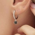 Brosway Fancy Mystery Black FMB86 Circle Single Earring Brosway Fancy Mystery Black FMB86 Circle Single Earring