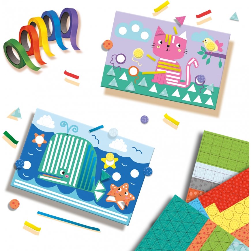 SES Creative I learn to stick and recognize shapes – 3