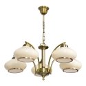 Activejet Classic ceiling chandelier pendant lamp RITA Patina 5xE27 for living room Activejet Classic ceiling chandelier pendant lamp RITA Patina 5xE27 for living room