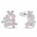 JVD Elegant silver stud earrings with zircons SVLE1517XH2BI JVD Elegant silver stud earrings with zircons SVLE1517XH2BI