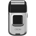 Osom Professional Hair Shaver OSOM Sähköparranajokone OSOM5SIL, hopean värinen Osom Professional Hair Shaver OSOM Sähköparranajokone OSOM5SIL, hopean värinen