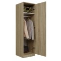 Topeshop SD-50 SON KPL magamistoa garderoob ja kapp 5 riiulid 1 uks(ed) Tamm