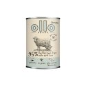 OLLO kucēns Umami liellopu gaļa un zaļais triepis ar pīļu aknām - mitrā suņu barība - 400g