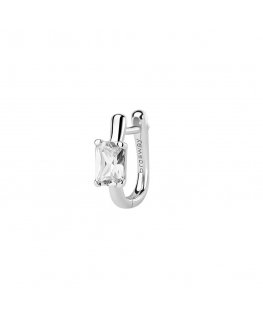 Brosway Silver single earrings Fancy Infinite White FIW11
