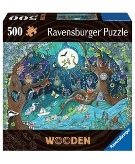 Ravensburger 17516 dėlionė 500 vnt Augalai ir gyvūnai