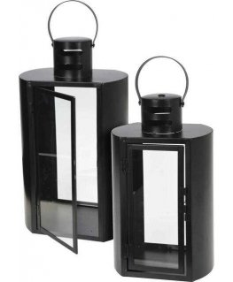 Home Styling Collection Metal lamp black MINIMAL, 2 lights