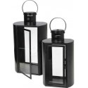 Home Styling Collection Metallilamppu musta MINIMAL, 2 valoa Home Styling Collection Metallilamppu musta MINIMAL, 2 valoa