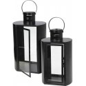 Home Styling Collection Metal lamp black MINIMAL, 2 lights Home Styling Collection Metal lamp black MINIMAL, 2 lights