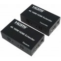 Adapter AV PremiumCord PremiumCord 4K HDMI extender up to 100 m over one Cat5e/Cat6 cable