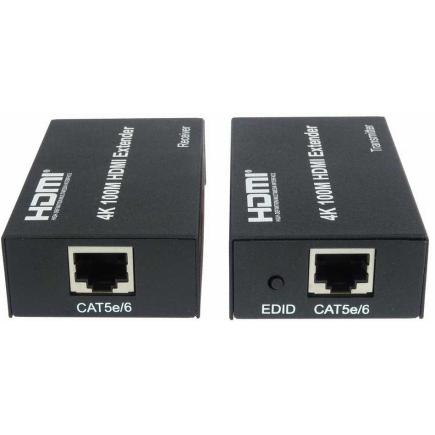 Adapter AV PremiumCord PremiumCord 4K HDMI extender up to 100 m over one Cat5e/Cat6 cable – 3
