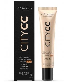 Mádara Madara City Cc Anti-Pollution Hyaluronic CC Cream Spf15 Tan 40ml