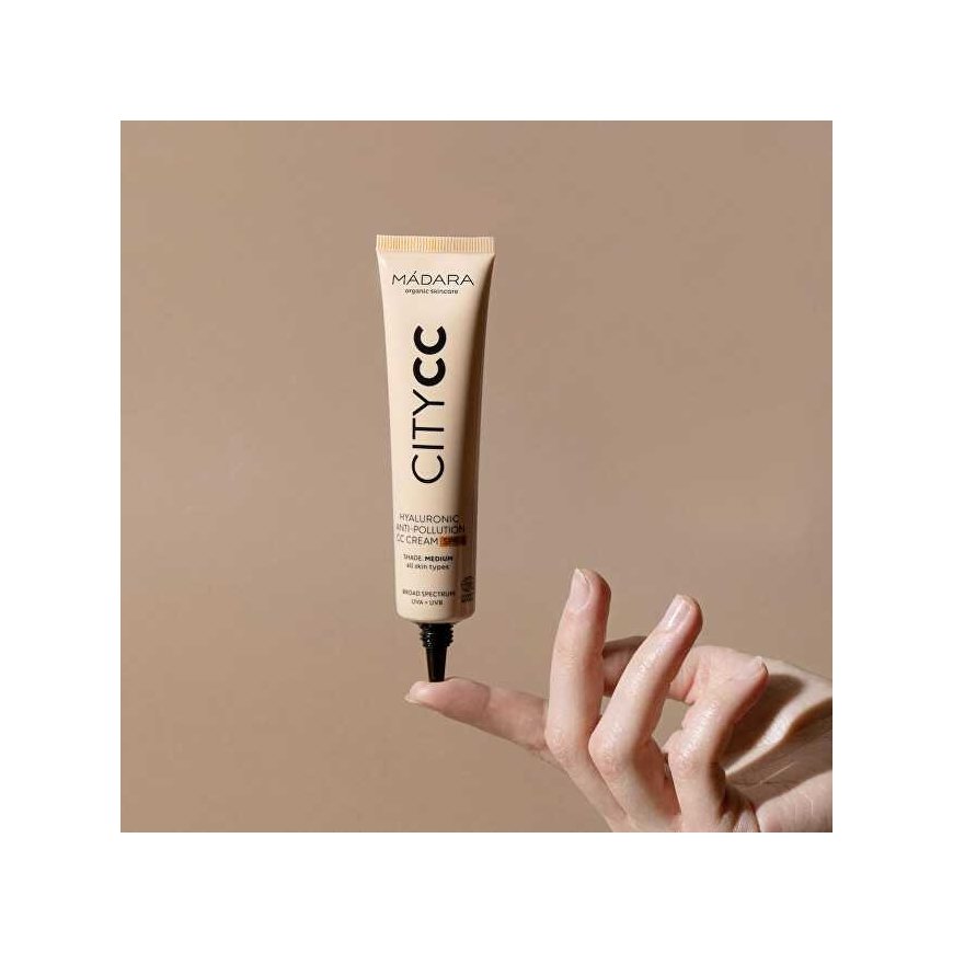 Mádara Madara City Cc Anti-Pollution Hyaluronic CC Cream Spf15 Tan 40ml – 3